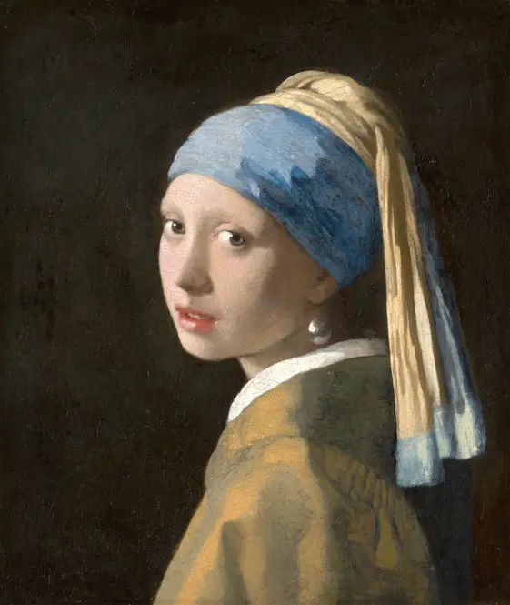 Girl with a Pearl Earring (c. 1665) by Johannes Vermeer